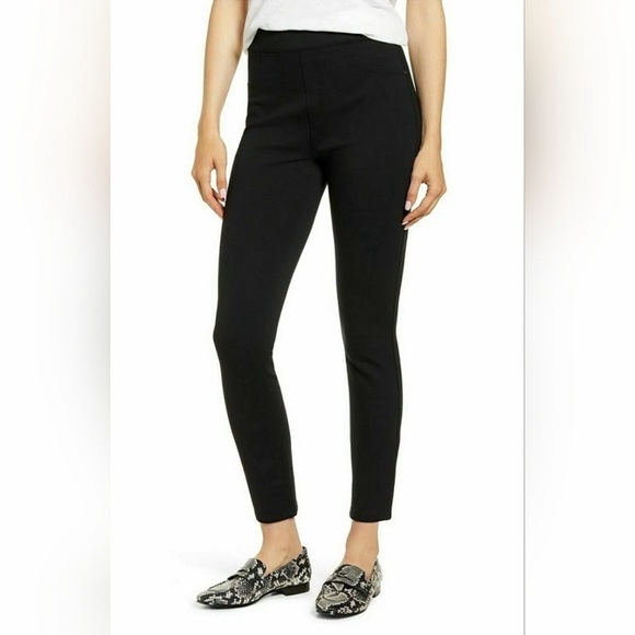 Spanx The Perfect Pant Ponte Ankle Stretch Black Pull On Slimming Size 2X - Picture 1 of 12
